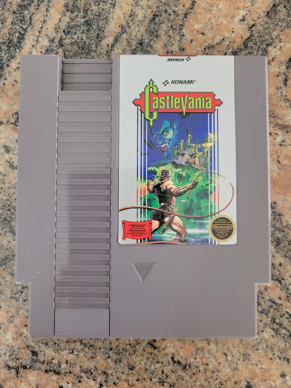 Nintendo (NES): Castlevania and Protective Sheath. Excellent condition. $45